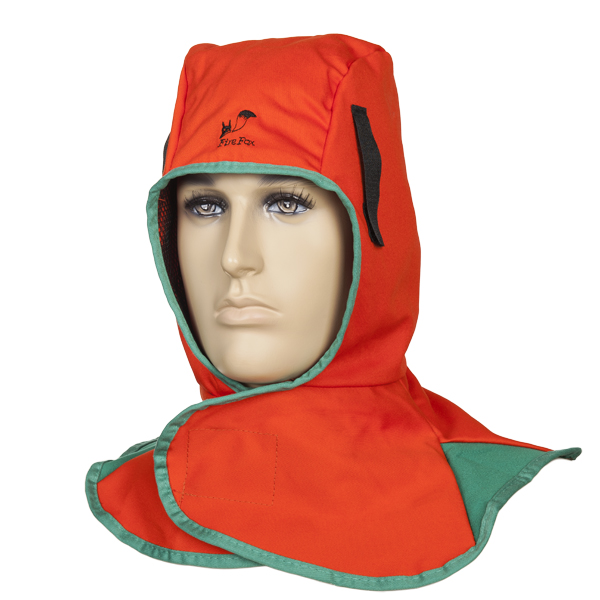 Fire Fox™ ohnivzdorná svářecí kapuce, oranžová