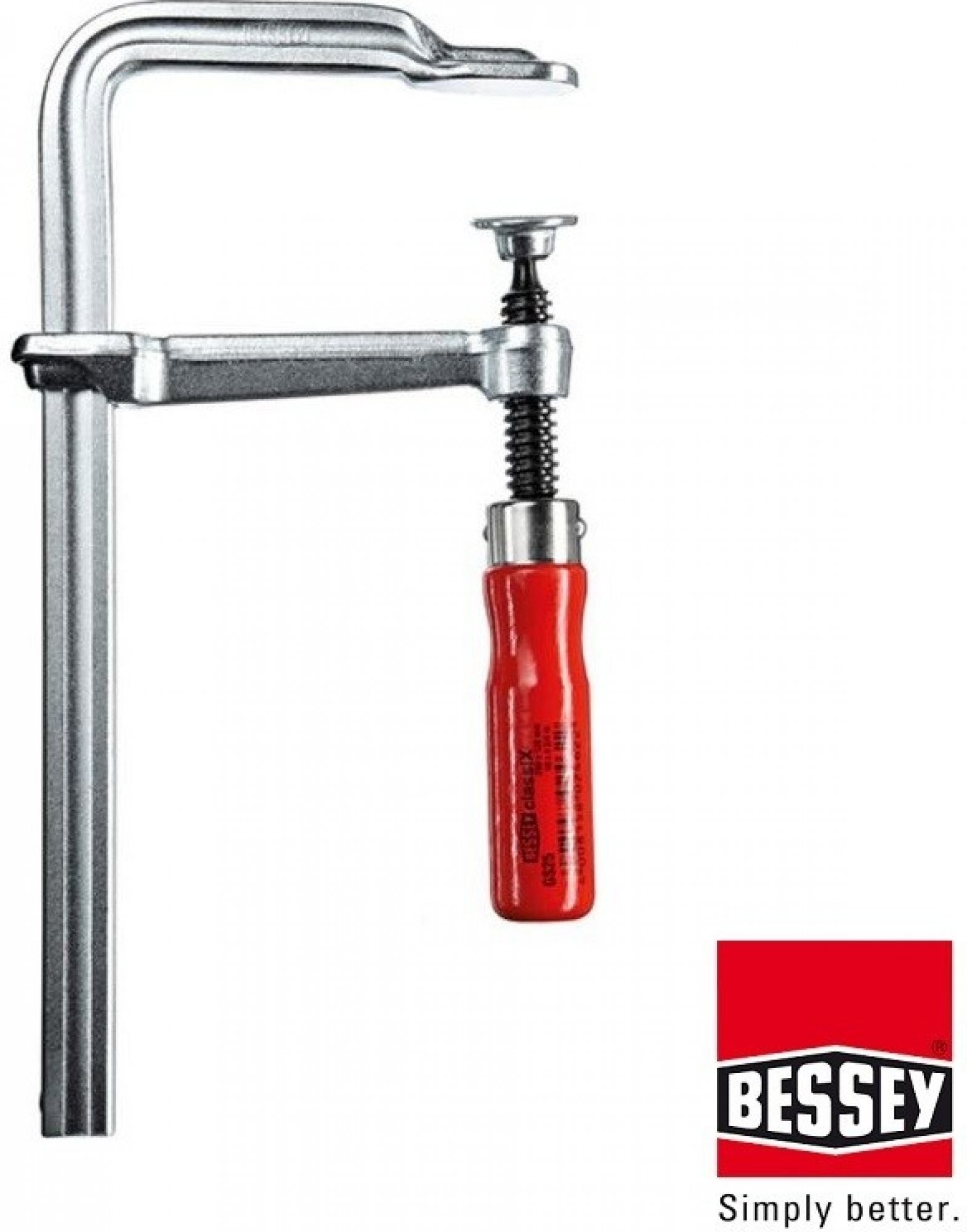 BESSEY SVĚRKA  dřevěná rukojeť 300/140