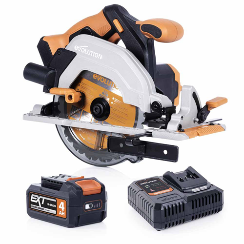EVOLUTION EVO R165CCS-Li 165mm  Okružní pila+ baterie a nabíječka