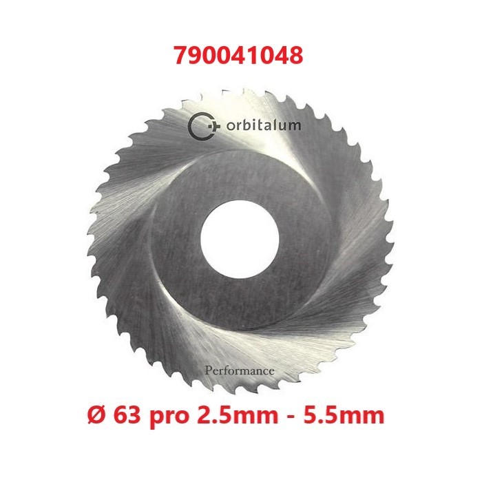 Pilový kotouč Orbitalum GF 2.5mm - 5.5mm Ø 63
