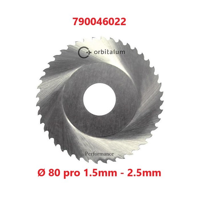 Pilový kotouč Orbitalum GF 1.5mm - 2.5mm Ø 80