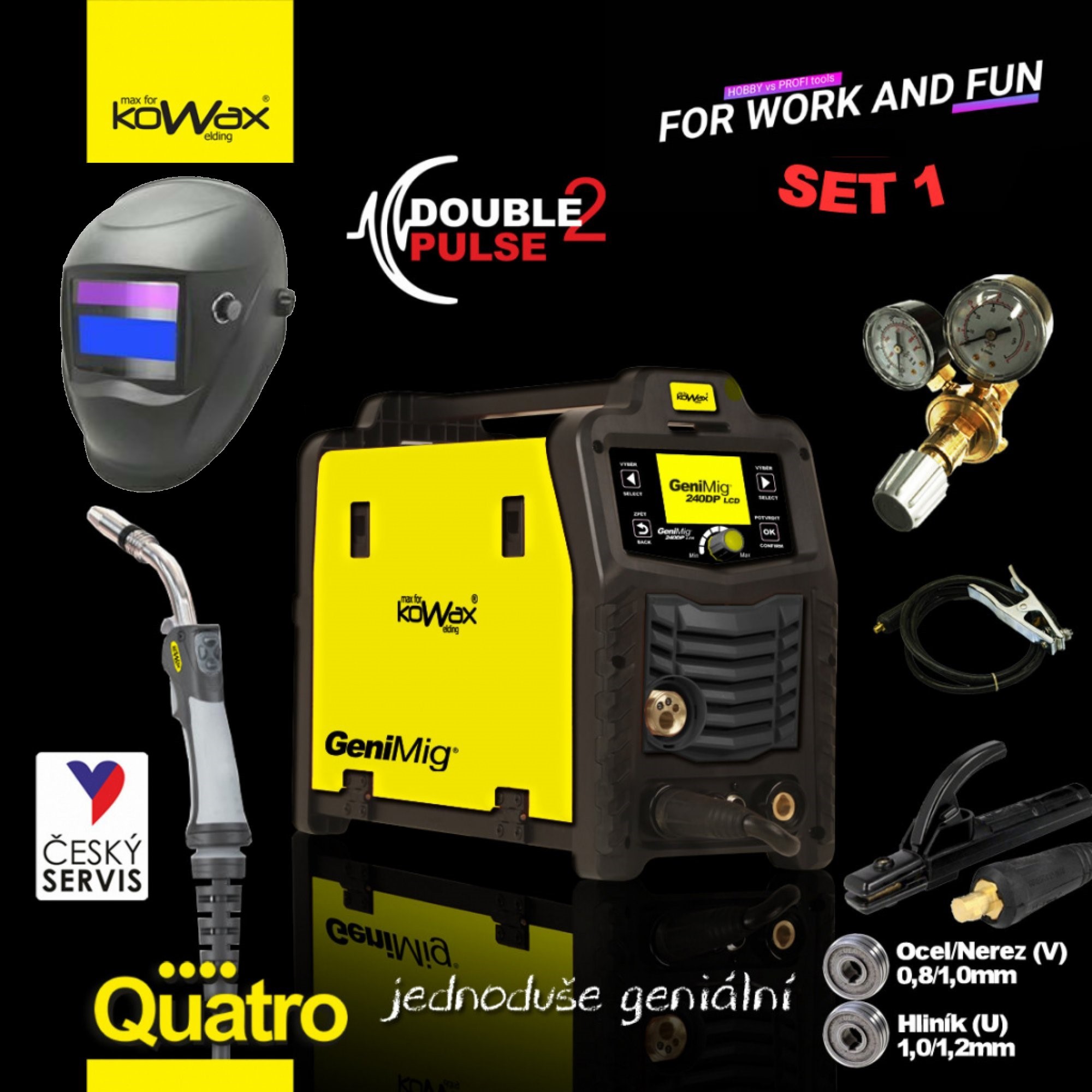 KOWAX® GeniMig®240DP LCD SET01Q