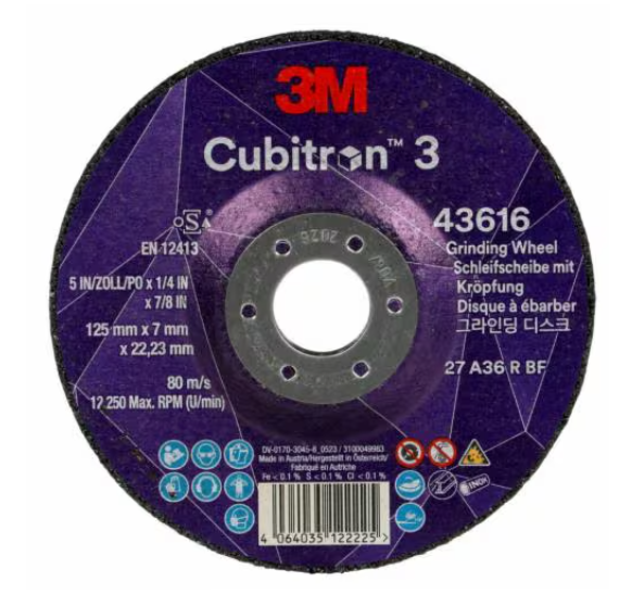 Brusný kotouč 125x7 Cubitron 3