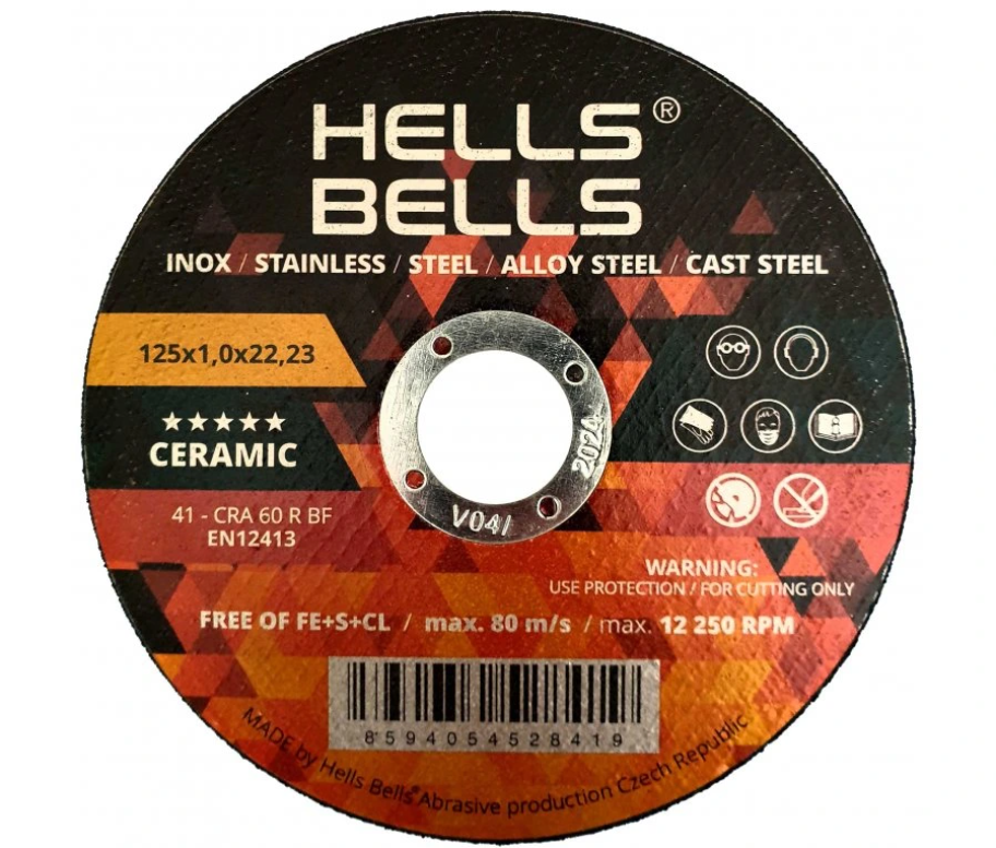 Brusný kotouč 125x7,0x22 HELLS BELLS Extreme HBX12570