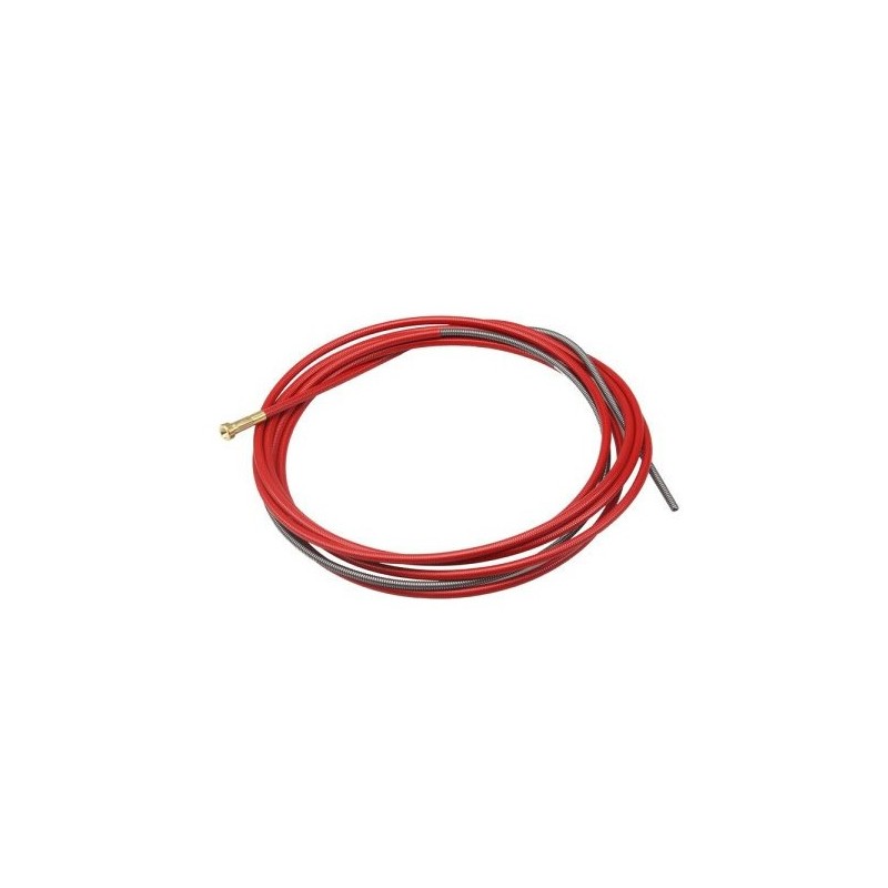 Bowden červený 4,5 m - pro drát 1,0 - 1,2 mm